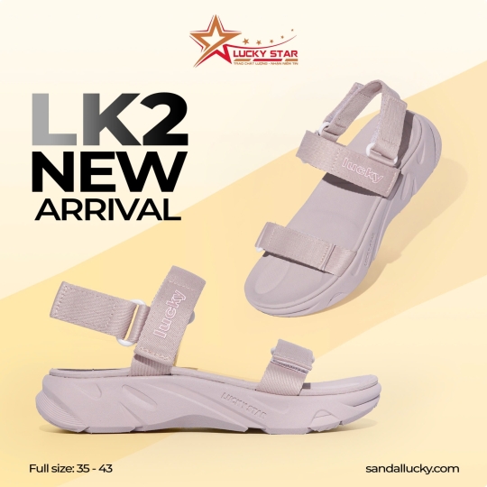Sandal Nữ Đi Học Full Nâu Nhạt 1 Quai